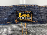 リー Lee THE ARCHIVES RIDERS 101-Z 1954 MODEL センター黒 復刻 片爪 ジーンズ ジーパン 濃紺 無地 LM6341 デニム ネイビー サイズ 38 104MB-297