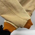 【曜日割引対象外】 カーハート Carhartt 80's 90's サンタフェジャケット USA製 ダックワークブルゾン ジャケット ベージュ 201MT-3736 VB