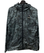 エフシーレアルブリストル F.C.Real Bristol × NIKE ナイキ ブルゾン ジャケット パーカー 迷彩 カモフラージュ ジップアップ 灰 440607-010 ジャケット カモフラージュ・迷彩 グレー Mサイズ 104MT-1841