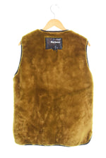 バブアー Barbour フェイクファー リバーシブルジップライナーベスト 2102112 40 ベスト ブラウン 103MT-2439