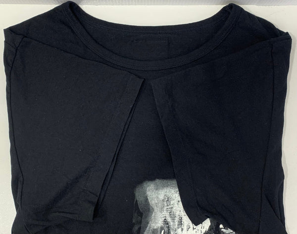 ブラックスキャンダルヨウジヤマモト BLACK Scandal Yohji Yamamoto BS 13歳横PT半袖 NN-T34-097 Tシャツ ブラック 2サイズ 201MT-3954