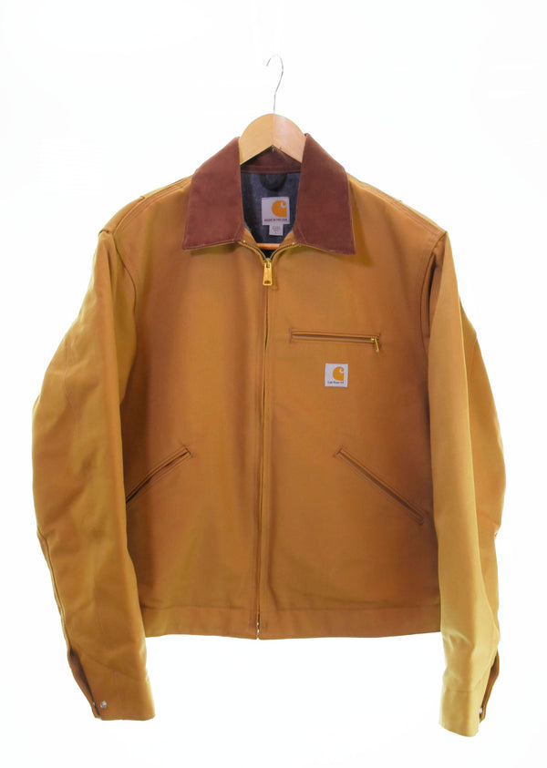 カーハート Carhartt USA製 DETROIT JACKET デトロイト ジャケット 茶 ジャケット ブラウン Lサイズ 103MT-1383