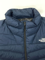 ザノースフェイス THE NORTH FACE Thunder Jacket サンダー ジャケット 中綿 ダウン フロントジップ NAVY 紺 NY32012 ジャケット ロゴ ネイビー Sサイズ 104MT-556