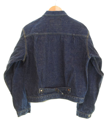 リーバイス Levi's 71506 71506xx 1st ファースト 日本製 大戦 モデル 復刻 94年製 90年代 J02 ドーナツボタン BIG E 40 ジャケット ブルー 103MT-2234