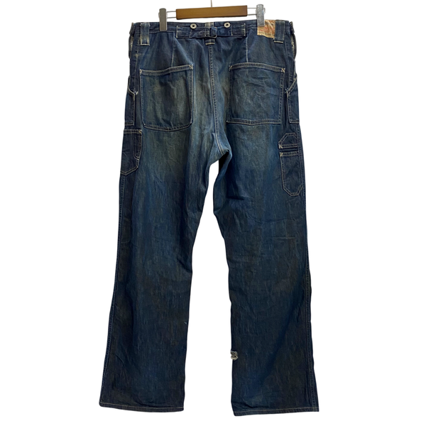 【曜日割引対象外】 リーバイス Levi's LVC Lot 66 Bib Overall Customaize 1912復刻 デニム ブルー W34 L32サイズ 201MB-1215 VB