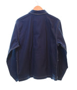 ハフ HUF MASON SHACKET コントラスト ステッチ ジャケット コットンツイル 24AW フレンチ ワーク ウェア  MASON SILVA ジャケット ネイビー Sサイズ 103MT-1778