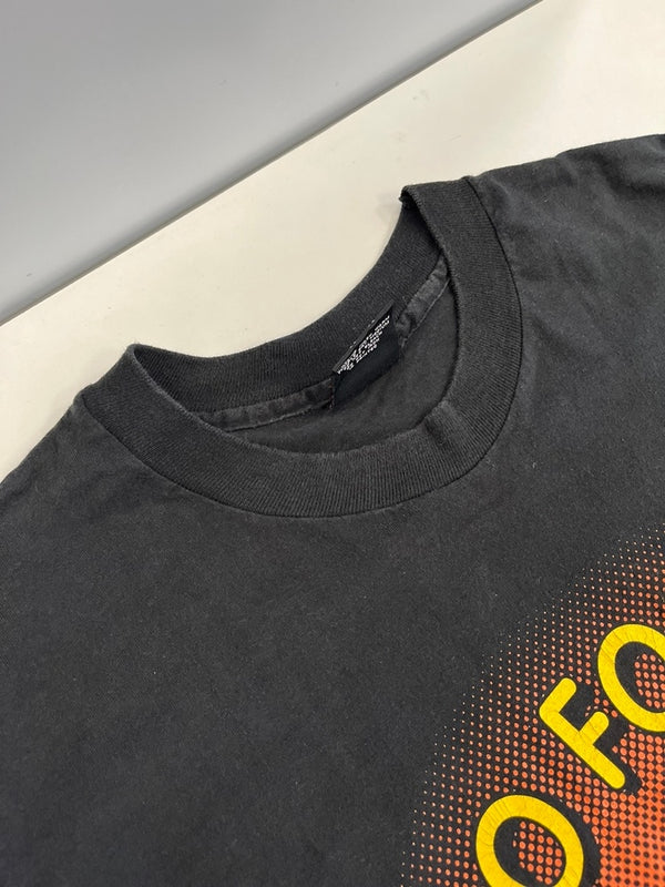 バンド band ヴィンテージ Vintage Porno For Pyros ポルノ フォー パイロス バンドTシャツ 黒 ロゴ プリント US古着 袖シングル Tシャツ ブラック Lサイズ 101MT-4680