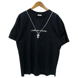 アベイシングエイプ A BATHING APE 大阪限定 COMME des GARCONS コラボ Tシャツ ブラック XLサイズ 201MT-4798