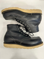 レッドウィング RED WING 6” CLASSIC MOC クラシック モック アイリッシュセッター モックトゥ 黒セッター レザーブーツ 8179 メンズ靴 ブーツ ワーク ブラック 8E 101sh-2079