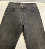 リーバイス Levi's 80's 80年代 501 先染めブラック ボタン裏532刻印 MADE IN USA アメリカ製 VINTAGE ヴィンテージ 501-0668 デニム ブラック W31×L34 101MB-628