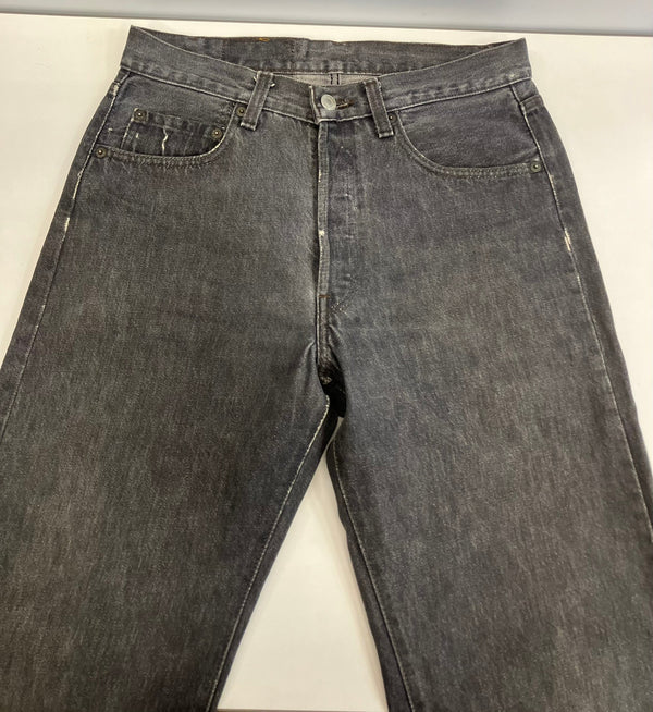 リーバイス Levi's 80's 80年代 501 先染めブラック ボタン裏532刻印 MADE IN USA アメリカ製 VINTAGE ヴィンテージ 501-0668 デニム ブラック W31×L34 101MB-628