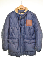 アンダーカバー UNDERCOVER 14AW undercoverism ダウン コート N4202 2 ジャケット ネイビー 103MT-3486