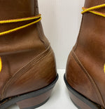 【曜日割引対象外】 ハソーン Hathorn Explorer Tracker Lace-to-Toe Boots 9D メンズ靴 ブーツ その他 ロゴ ブラウン 201-shoes556