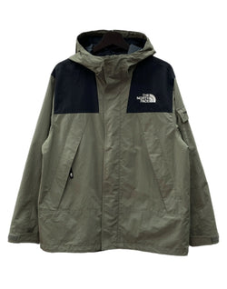 ザノースフェイス THE NORTH FACE KOREA GO MOUNTAIN JACKET ゴー マウンテン ジャケット ジップアップ 韓国タグ フード アウトドア アウター 緑 NJ3BP50C ジャケット ロゴ カーキ Mサイズ 104MT-2188