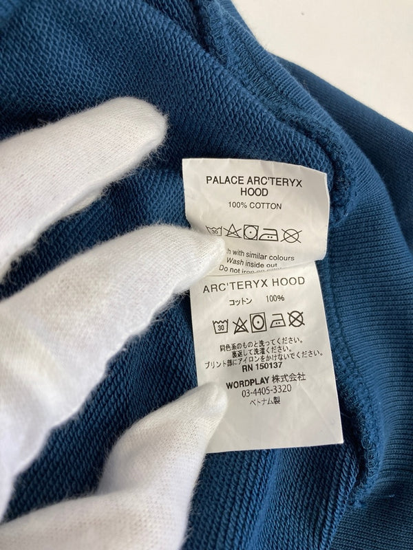 パレス PALACE Skateboards ARC'TERYX HOOD Teal アークテリクス フーディ パーカー ティール 青緑系カラー パーカ ブルー Mサイズ 101MT-4055
