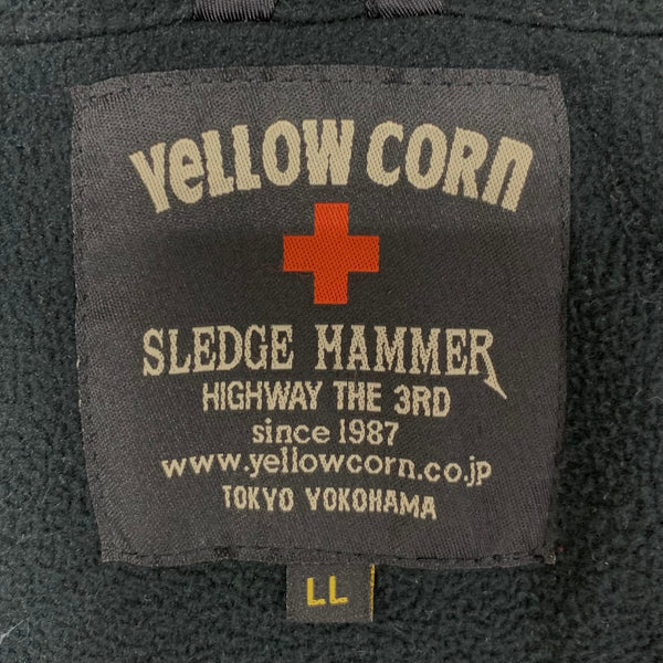 イエローコーン YeLLOW CORN YB-7300 ジャケット ブラック LLサイズ 201MT-4687
