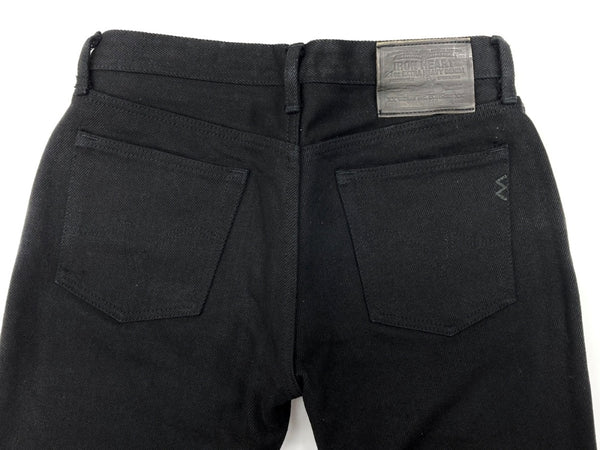 アイアンハート IRON HEART BOOTSCUT PANTS ブーツカット パンツ フレア ジップフライ 黒鎧 極厚 デニム ジーンズ Gパン 黒 ロゴ ボトムスその他 ブラック W32 104MB-320