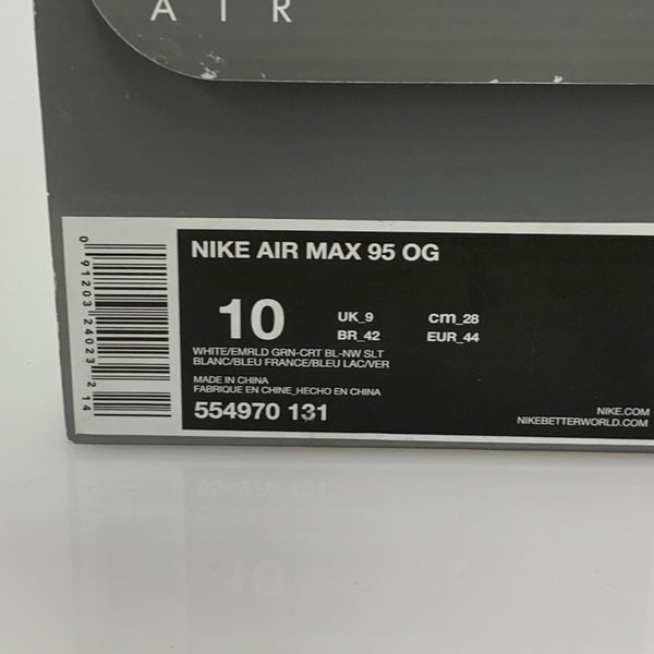 ナイキ NIKE AIR MAX 95 OG 2015年製 観賞用 554970-131 メンズ靴 スニーカー ブルー 28.0cmサイズ 201-shoes1357