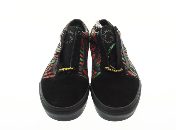 ヴァンズ VANS  OLD SKOOL ATCQ A Tribe Called Quest オールドスクールアトライブコールドクエスト スニーカー 黒  VN0A38G1Q4B メンズ靴 スニーカー ブラック 28.5cm 103S-874