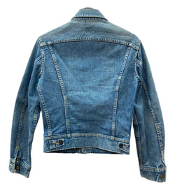 リー Lee 60's 60年代 101-J Vintage Denim Jacket ヴィンテージ デニム Gジャン 四角黒タグ 青 サイズ 34 ジャケット 無地 ブルー 104MT-985