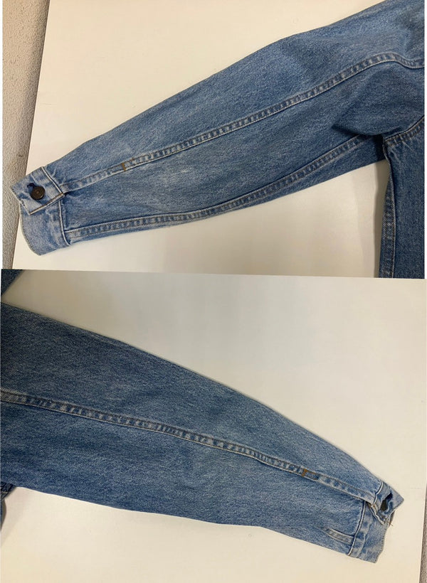 リーバイス Levi's 80's〜90's 71506-0214 ボタン裏715刻印 made in USA アメリカ製 vintage ヴィンテージ Gジャン ロング丈 デニム  42L ジャケット ブルー Lサイズ 101MT-3695