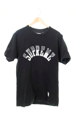 シュプリーム SUPREME アーチロゴ 半袖Tシャツ 黒 Tシャツ ロゴ ブラック Mサイズ 103MT-249