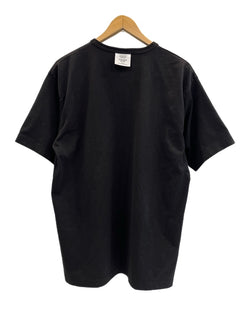 ダブルタップス WTAPS ロゴプリントTシャツ ポケットTシャツ 黒 211ATDT-CSM12 サイズ03 Tシャツ ブラック 101MT-5211