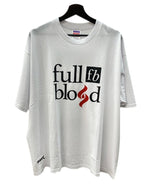 ラッツ RATS 15周年 FULL BLOOD TEE フル ブラッド Tシャツ 白 Tシャツ ロゴ ホワイト XLサイズ 104MT-1496