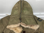 バズリクソンズ BUZZ RICKSON'S Type N-2 FLIGHT JACKET フライト ジャケット ミリタリー AIR FORCE ファー ジップアップ アウター オリーブ 緑 M13523 ジャケット 無地 カーキ Mサイズ 104MT-1763