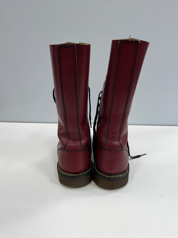 ドクターマーチン Dr.Martens イングランド製 14ホールブーツ 編上げブーツ メンズ レディース 14ホール レディース靴 ブーツ その他 レッド 101sh-2358