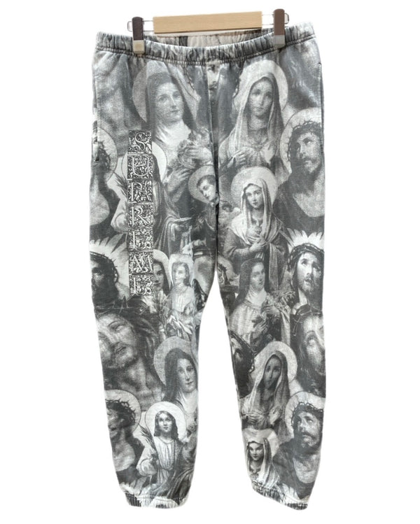 シュプリーム SUPREME Jesus and Mary Sweatpant ジーザス アンド マリー スウェット パンツ 白 総柄 ボトムスその他 ホワイト Sサイズ 104MB-269