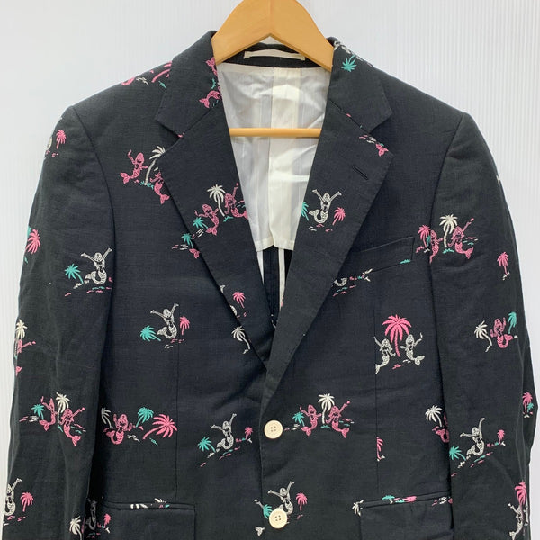 ワコマリア WACKO MARIA 12SS リネン テーラードジャケット 12SS-LINEN-JK01 ジャケット ブラック Mサイズ 201MT-4251