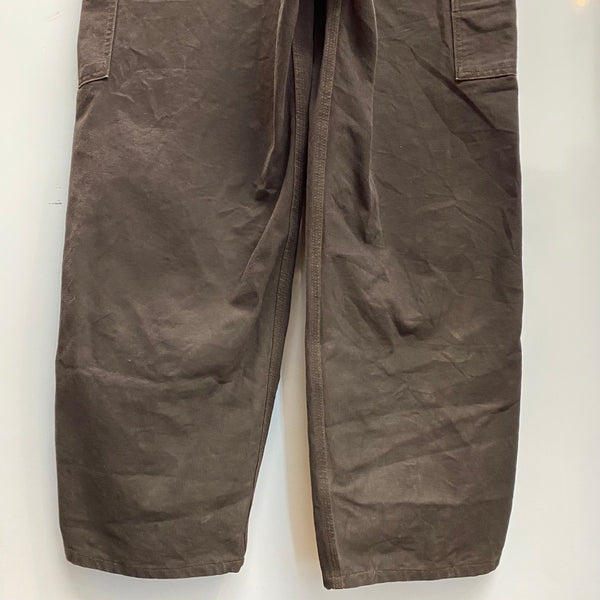 【曜日割引対象外】 カーハート Carhartt 15年製 ダブルニー オーバーオール つなぎ・オーバーオール ブラウン 40×30サイズ 201MB-1192 VB