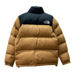 ザノースフェイス THE NORTH FACE NUPTSE JACKET ヌプシジャケット ダウン アウター アウトドア 茶 キャメル ND91841 ジャケット ロゴ ブラウン Lサイズ 104MT-2096