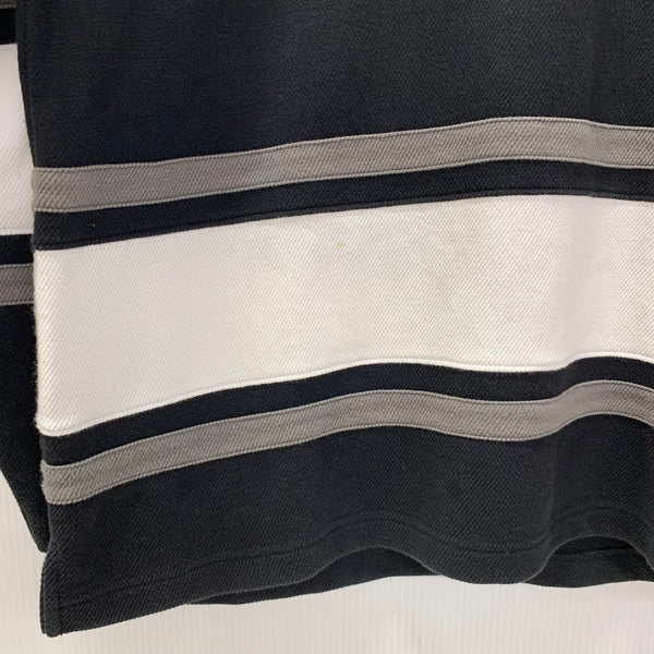 シュプリーム SUPREME 17AW HALF ZIP RUGBY SHIRT 長袖シャツ ラガーシャツ Tシャツ ブラック XLサイズ 201MT-4157