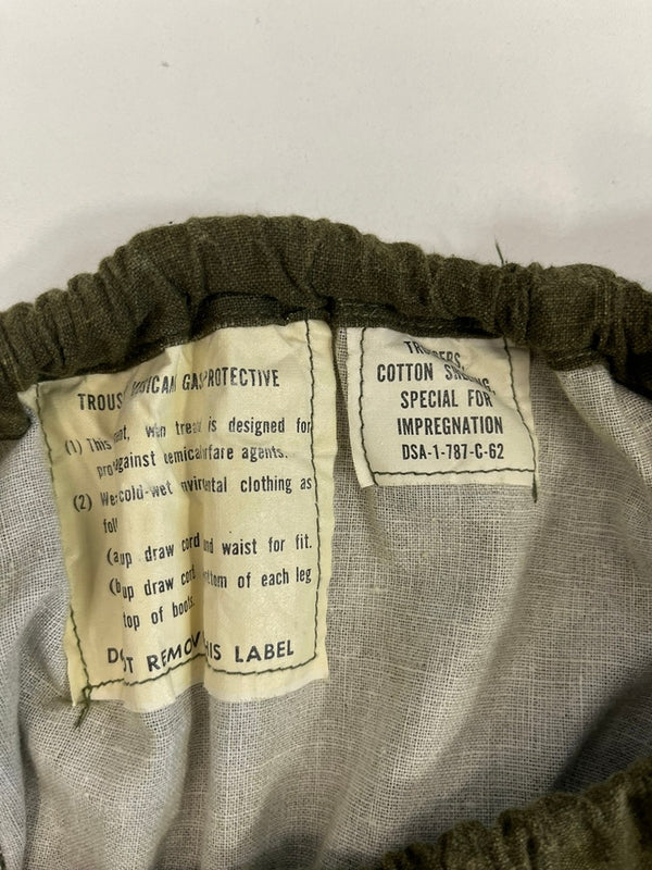 ミリタリー Military US ARMY ガスプロテクティブパンツ ミリタリーパンツ  ボトムスその他 カーキ Sサイズ 101MB-698