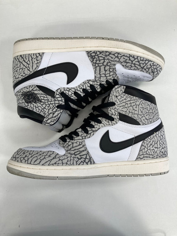 ジョーダン JORDAN Nike Air Jordan 1 High OG White Cement ナイキ エアジョーダン1 ハイ OG ホワイトセメント/サファリ DZ5485-052 メンズ靴 スニーカー ホワイト 27.5cm 101sh-1854