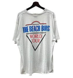 バンドTシャツ BAND-T 90's THE BEACH BOYS WORLD TOUR touch of gold  両面プリント 袖 シングルステッチ XL Tシャツ プリント ブルー 104MT-348