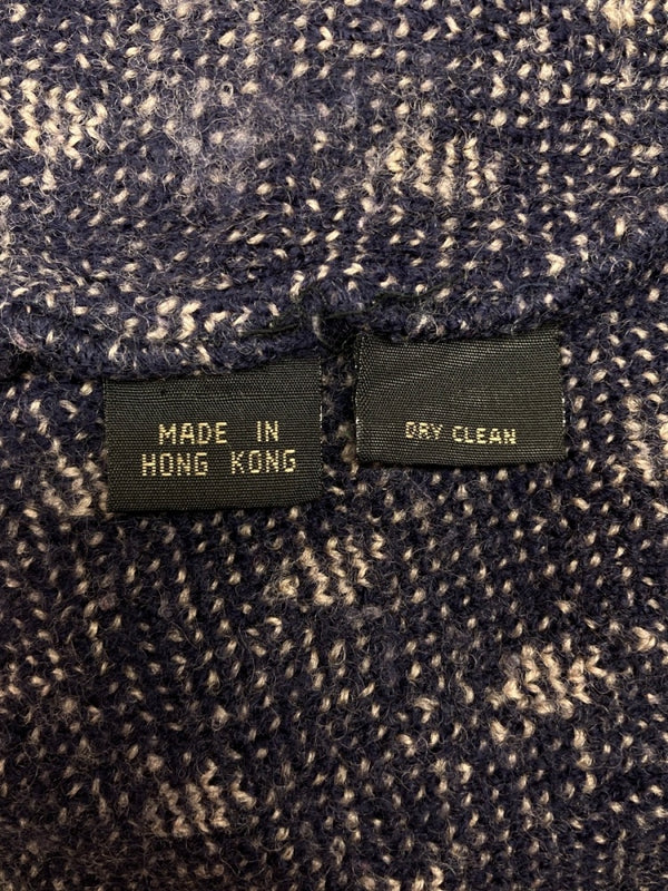 ダブルアールエル RRL 90s NORDIC SWEATER ノルディック セーター ニット トナカイ柄 三ツ星タグ Ralph Lauren 紺 セーター 総柄 ネイビー Lサイズ 104MT-2069