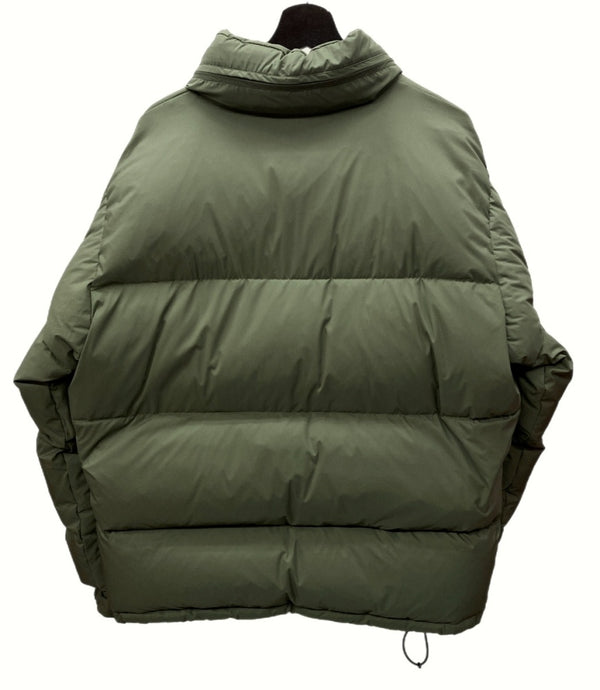 エフティーシー FTC PERTEX DOWN JACKET パーテックス ダウン ジャケット OUTER アウター KHAKI 緑 GREEN グリーン FTC022AWJ18 ジャケット ワンポイント カーキ Lサイズ 104MT-683