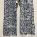 【曜日割引対象外】 キャピタル KAPITAL リネン 総柄 イージーパンツ ボトムスその他 ブルー Lサイズ 201MB-989 VB