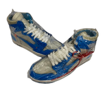 ナイキ NIKE × OFF-WHITE AIR JORDAN 1 X AQ0818-148 メンズ靴 スニーカー ブルー 27.5cmサイズ 201-shoes1573