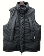 ダイワピアサーティンナイン DAIWA PIER39 GORE-TEX INFINIUM FIELD DOWN VEST ゴア テックス フィールド ダウン ベスト ジップアップ 黒 BJ-1 8020W ベスト 無地 ブラック Mサイズ 104MT-812