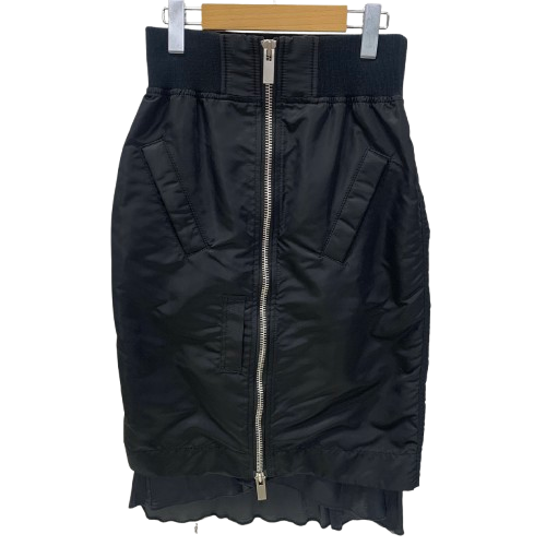 サカイ sacai ジップデザインナイロンスカート 17-02956 スカート ブラック 201LB-99