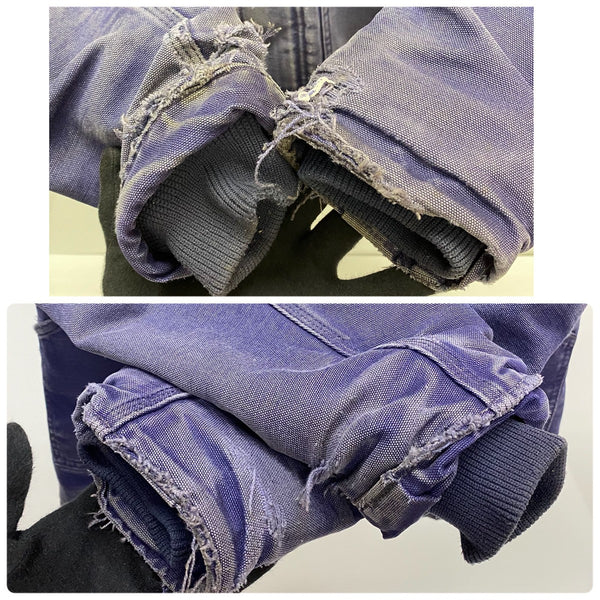 【曜日割引対象外】 カーハート Carhartt トラディショナルコート フード付き ダック ジャケット ネイビー 201MT-4470 VB