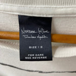 ナンバーナイン NUMBER (N)INE カート期 BLANK GENERATION Tシャツ 総柄 ホワイト 3サイズ 201MT-2443