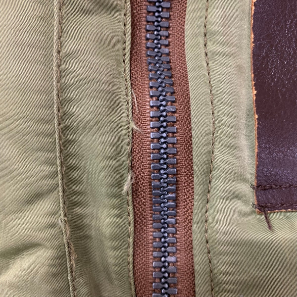 ヒューストン HOUSTON B-15B ジャケット グリーン 40サイズ 201MT-4209