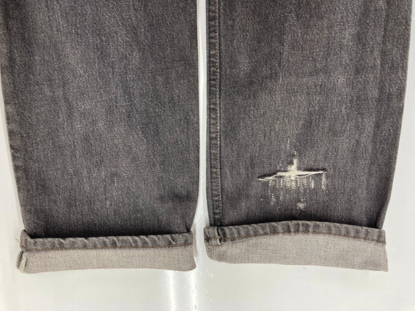 リーバイス Levi's 90s 90年代 501 先染め BLACK USA製 ジーパン ジーンズ 黒 無地 デニム ブラック W30 L36 104MB-322