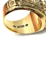 ジャスティンズ JOSTENS SWIVELLER S.N.M.T PROJECT 2001 K10 5th Anniversary RING メンズジュエリー アクセサリー 指輪 リング ゴールド 601goods-7