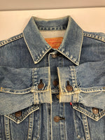 リーバイス Levi's 90's 90年代 71557 3rd BIGE 復刻 デニムジャケット Gジャン トラッカージャケット VINTAGE ヴィンテージ 日本製 71557-0214 38 ジャケット ブルー 101MT-5398